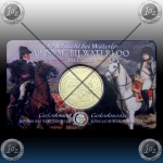 2.50 EVRO BELGIJA 2015 "WATERLOO" CoinCard